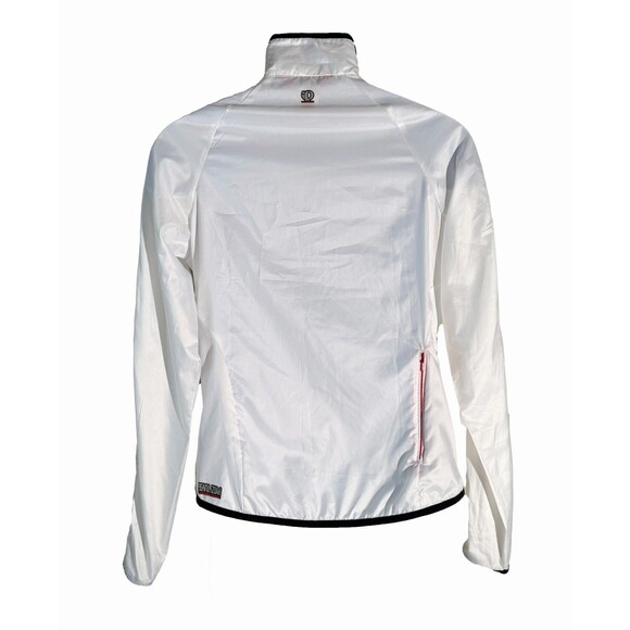 iQ Pearl Izumi Women's VERY LIGHT Full Zip Windbreaker Cycling Jacket Medium - Picture 4 of 7